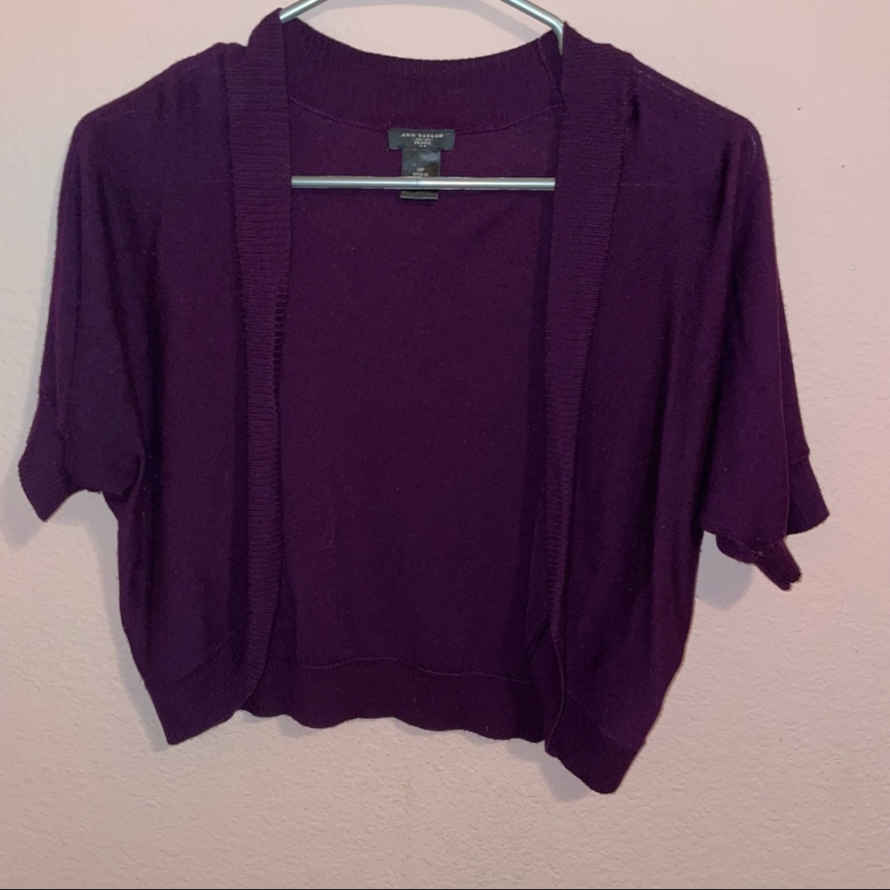 Ann Taylor Women’s Crop Cardigan